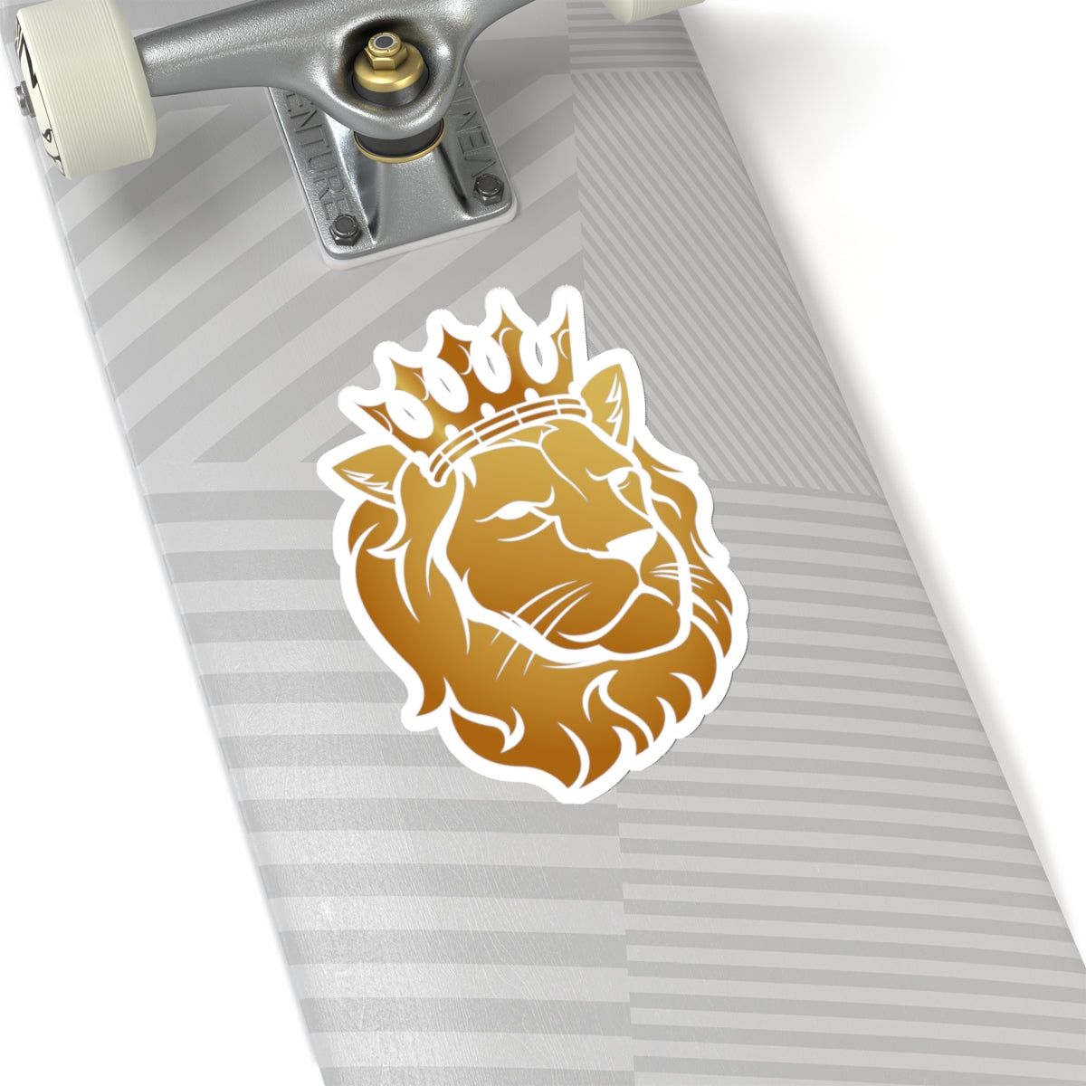 Lion Head Kiss-Cut Stickers