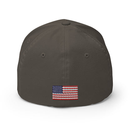 We The People Fitted Stretch (American Flag Back)