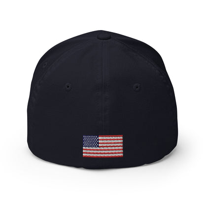 We The People Fitted Stretch (American Flag Back)