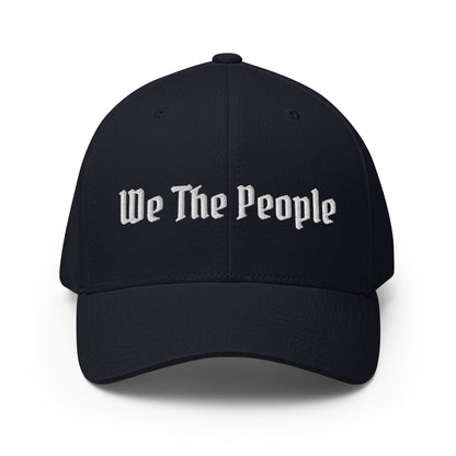 We The People Fitted Stretch (American Flag Back)