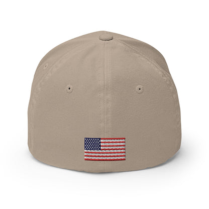 We The People Fitted Stretch (American Flag Back)
