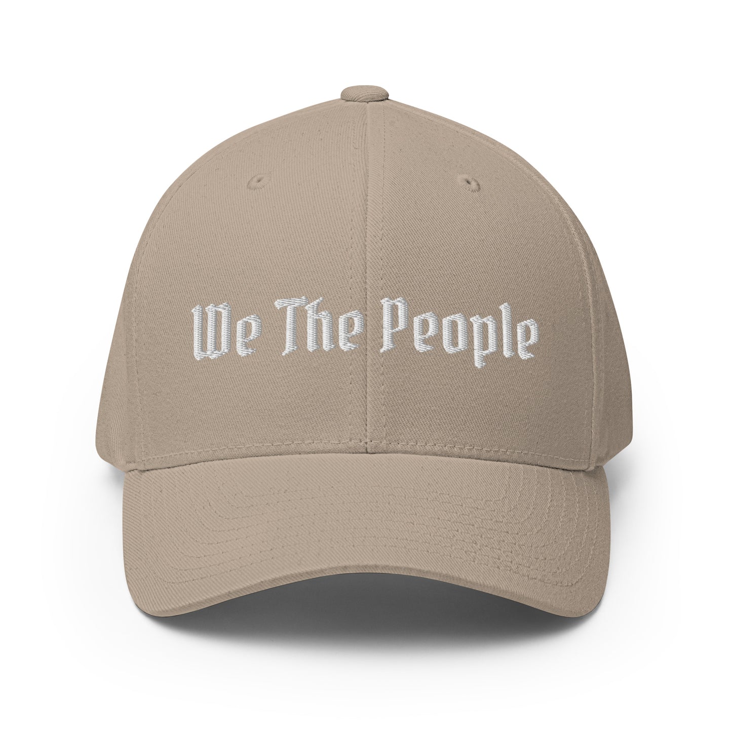 We The People Fitted Stretch (American Flag Back)