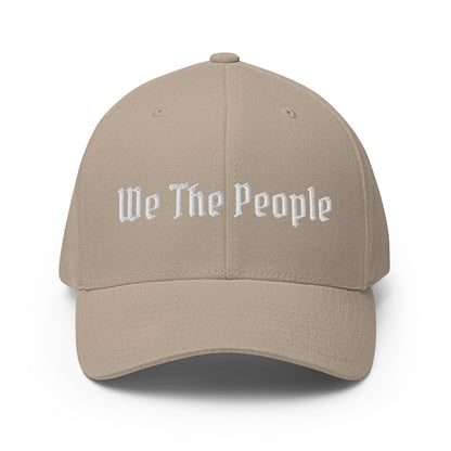 We The People Fitted Stretch (American Flag Back)