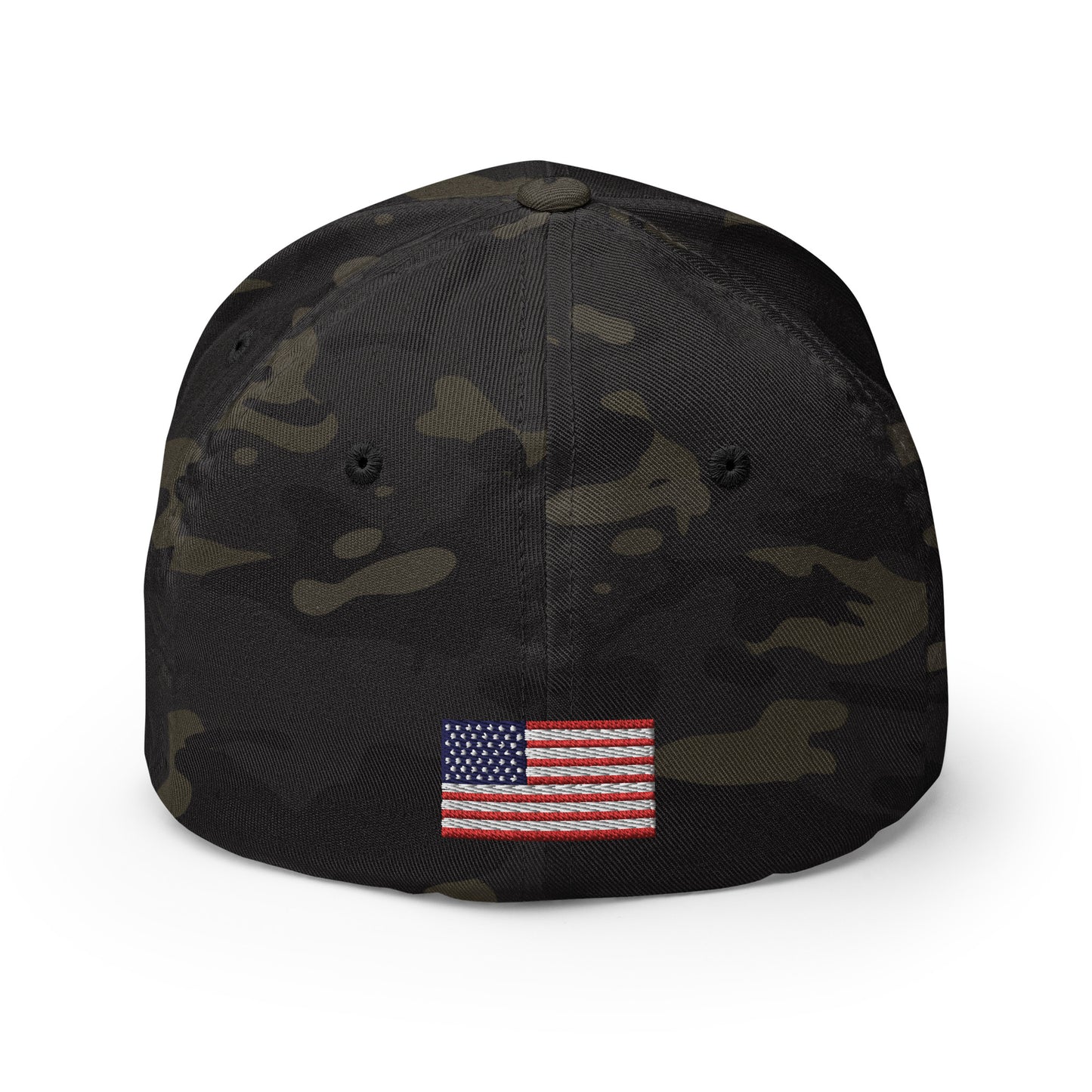 We The People Fitted Stretch (American Flag Back)
