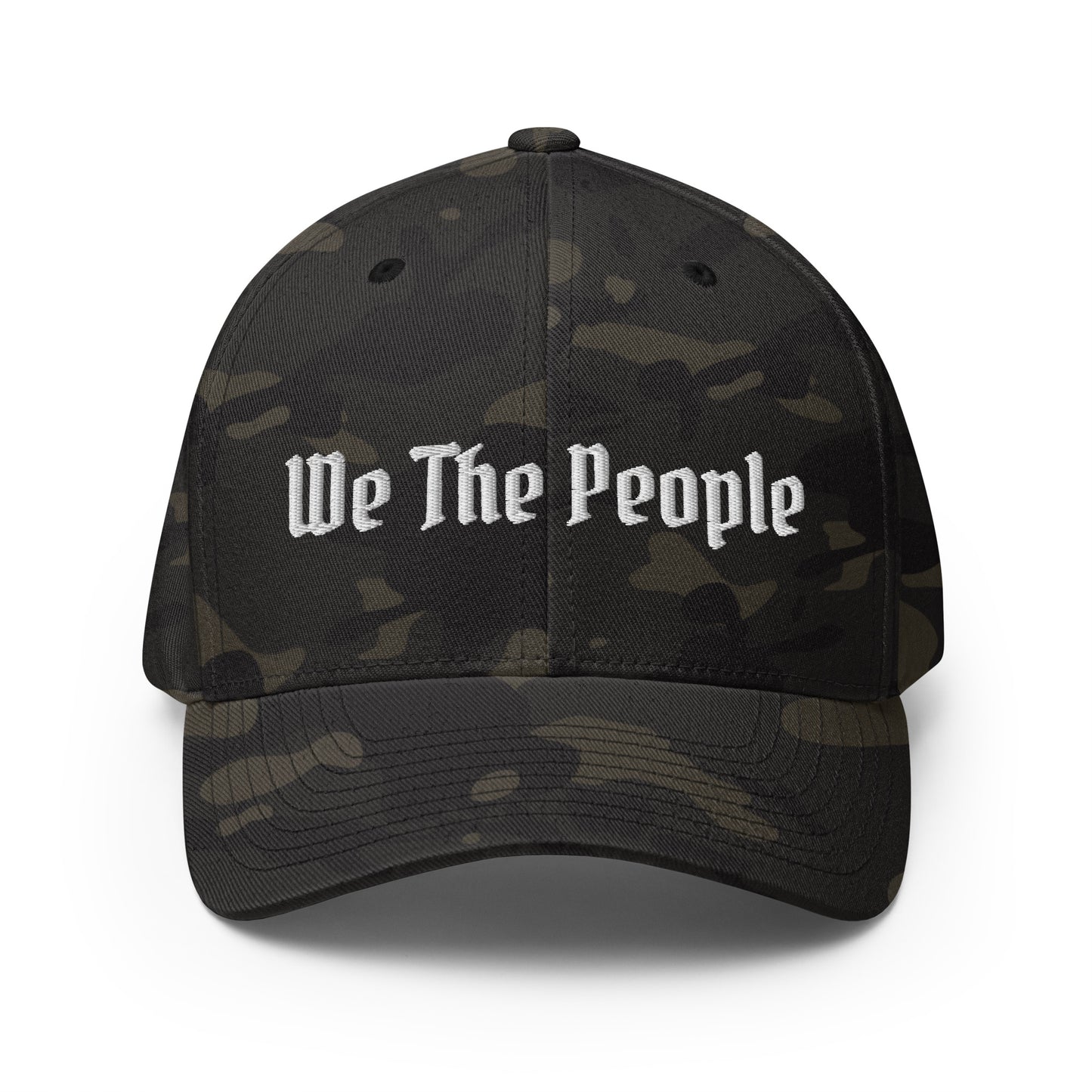 We The People Fitted Stretch (American Flag Back)