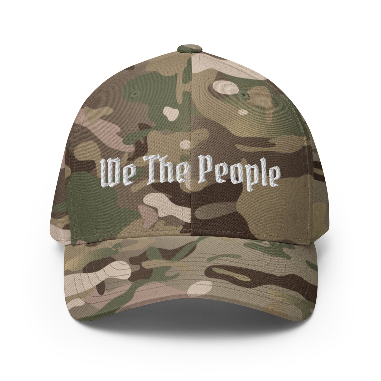We The People Fitted Stretch (American Flag Back)