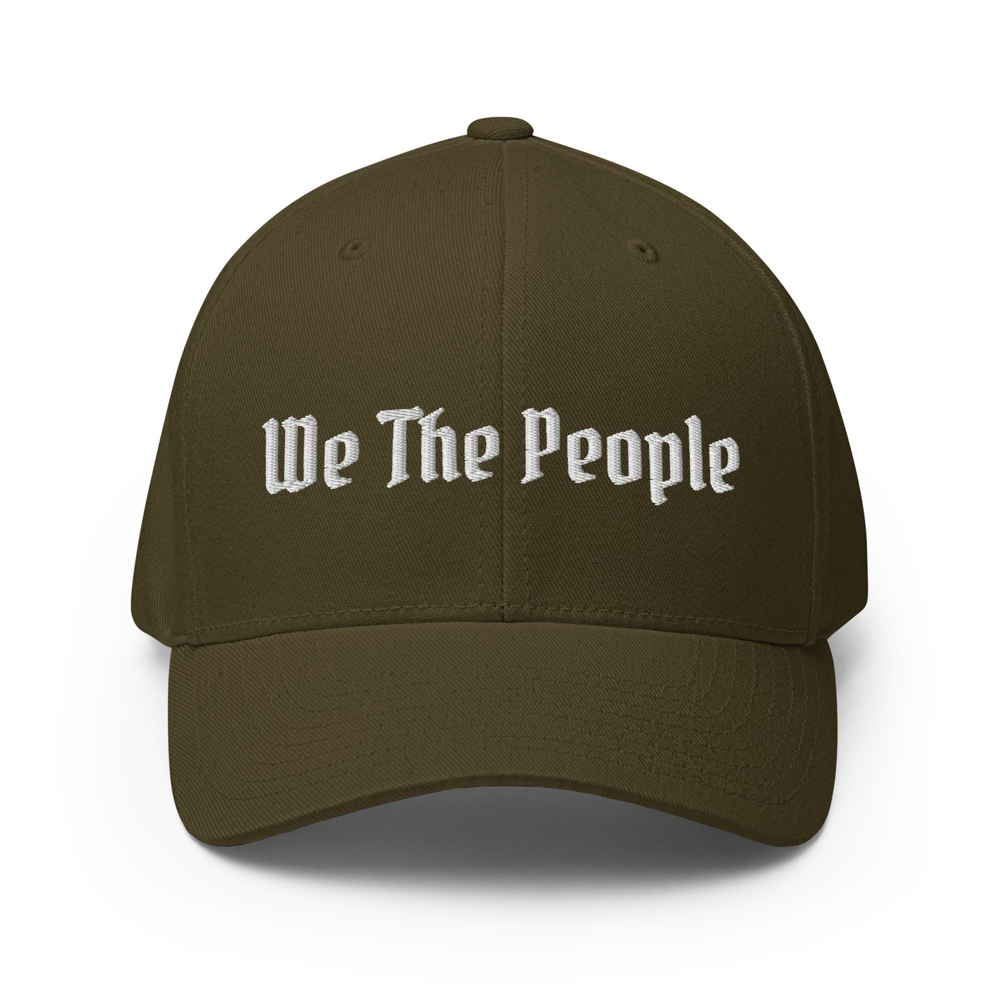 We The People Fitted Stretch (American Flag Back)