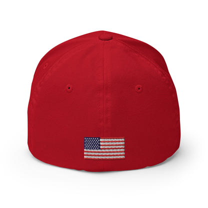 We The People Fitted Stretch (American Flag Back)