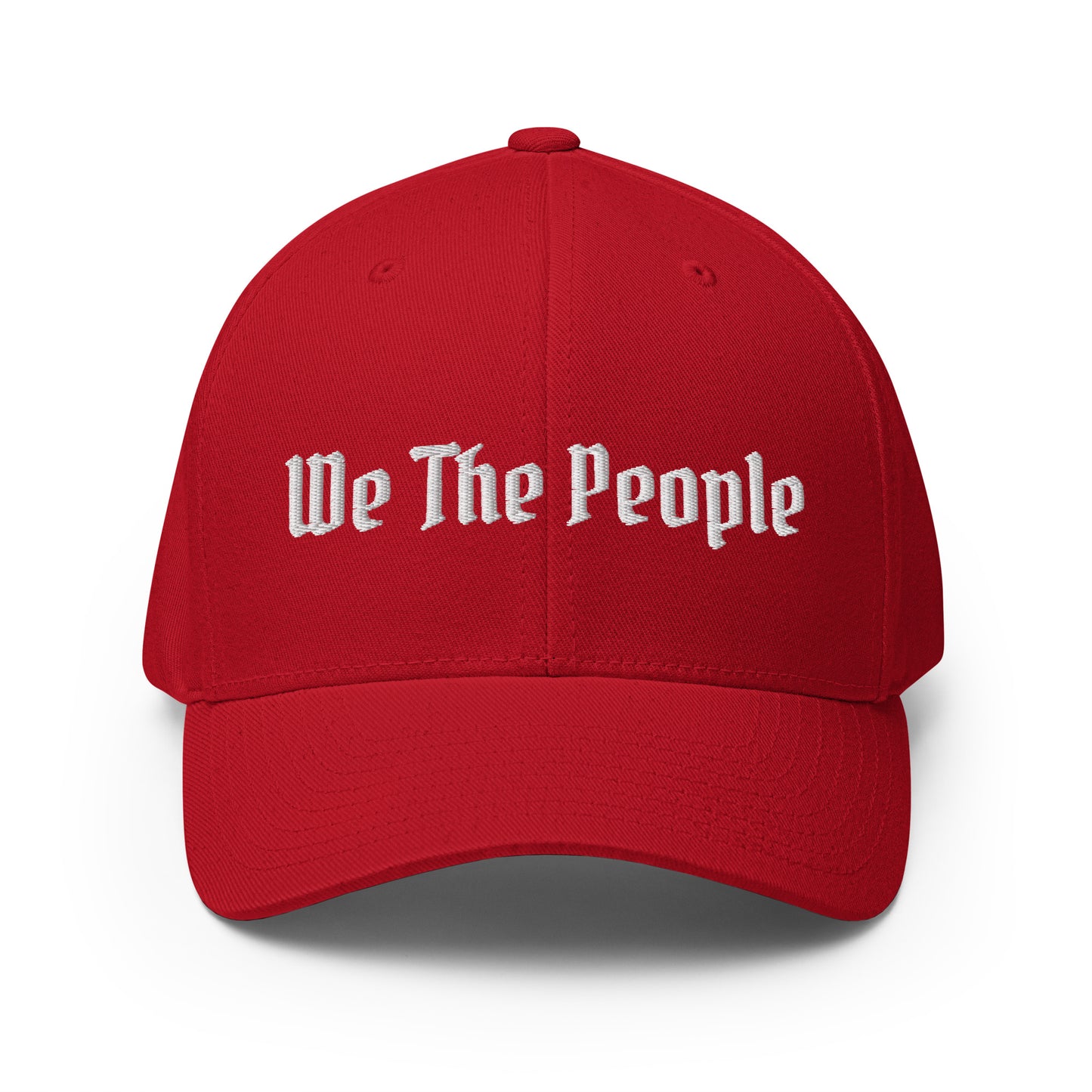 We The People Fitted Stretch (American Flag Back)