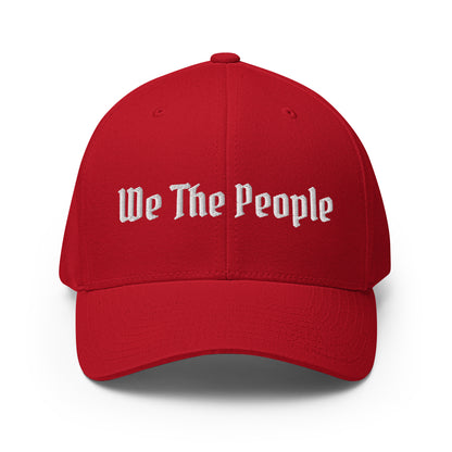 We The People Fitted Stretch (American Flag Back)